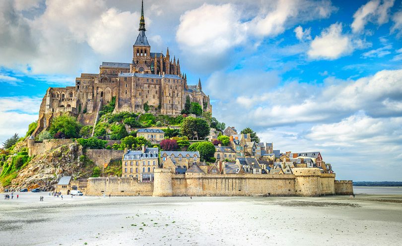 Monte Saint-Michel en Francia
